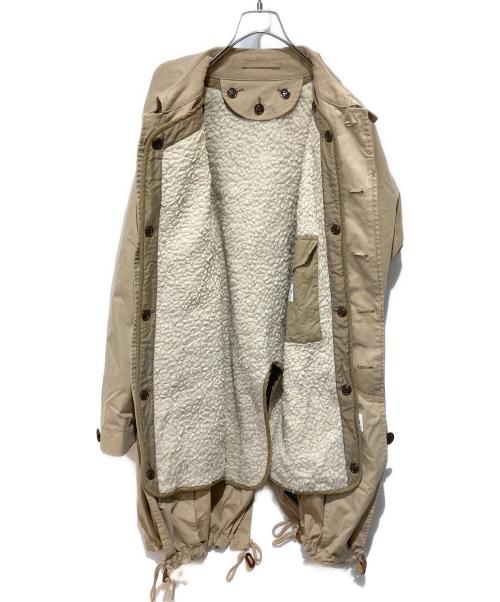 MAINU（マイヌ）MAINU (マイヌ) ライナー付きオーバーコート ベージュ サイズ:2の古着・服飾アイテム