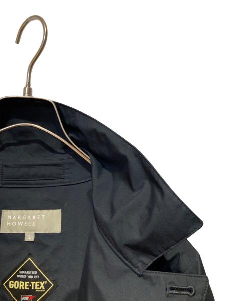 MARGARET HOWELL（マーガレットハウエル）MARGARET HOWELL (マーガレットハウエル) ステンカラーコート ブラック サイズ:Sの古着・服飾アイテム
