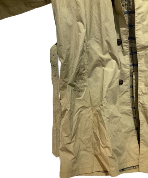 GIORGIO ARMANI（ジョルジオアルマーニ）GIORGIO ARMANI (ジョルジオアルマーニ) ステンカラーコート ベージュ サイズ:50の古着・服飾アイテム