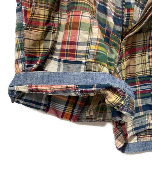 POLO RALPH LAUREN（ポロ・ラルフローレン）POLO RALPH LAUREN (ポロ・ラルフローレン) パッチワークハーフパンツ マルチカラー サイズ:Lの古着・服飾アイテム