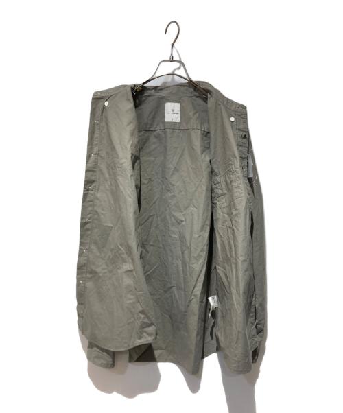 uniform experiment（ユニフォームエクスペリメント）uniform experiment (ユニフォームエクスペリメント) ドリッピングシャツ グレー サイズ:3の古着・服飾アイテム