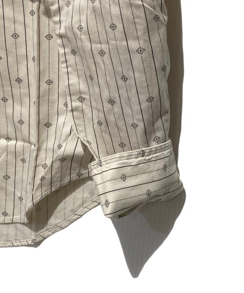 RRL（ダブルアールエル）RRL (ダブルアールエル) ストライプウエスタンシャツ ベージュ サイズ:XSの古着・服飾アイテム