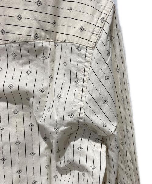 RRL（ダブルアールエル）RRL (ダブルアールエル) ストライプウエスタンシャツ ベージュ サイズ:XSの古着・服飾アイテム