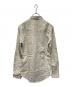 RRL (ダブルアールエル) ストライプウエスタンシャツ ベージュ サイズ:XS：12000円