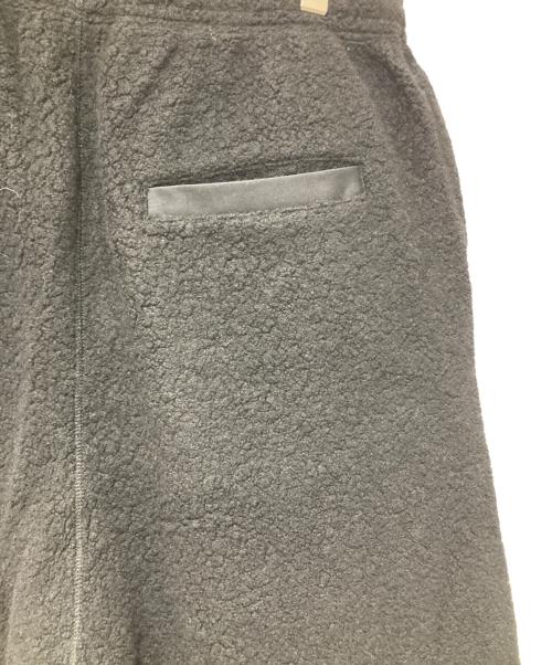 UNIVERSAL PRODUCTS.（ユニバーサルプロダクツ）UNIVERSAL PRODUCTS. (ユニバーサルプロダクツ) WOOL FLEECE PANTS ブラック サイズ:3の古着・服飾アイテム