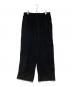 UNIVERSAL PRODUCTS.（ユニバーサルプロダクツ）の古着「WOOL FLEECE PANTS」｜ブラック