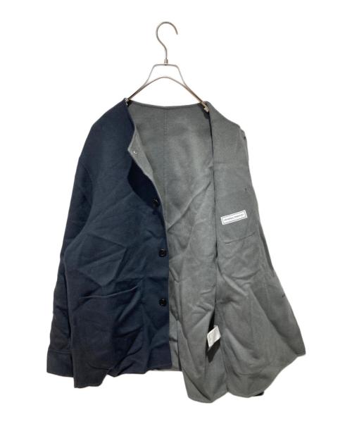 UNIVERSAL PRODUCTS.（ユニバーサルプロダクツ）UNIVERSAL PRODUCTS. (ユニバーサルプロダクツ) Wool REVER Jacket グレー サイズ:3の古着・服飾アイテム