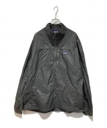 Patagonia（パタゴニア）の古着「フーディニ・スタッシュ・1/2ジップ・プルオーバー」｜ブラック
