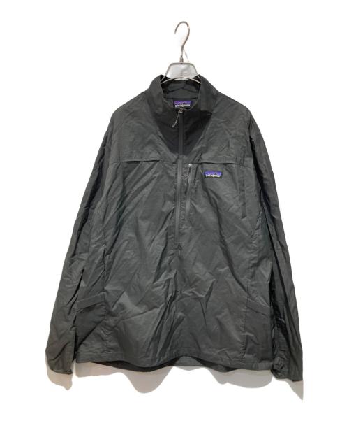 Patagonia（パタゴニア）Patagonia (パタゴニア) フーディニ・スタッシュ・1/2ジップ・プルオーバー ブラック サイズ:Ｌの古着・服飾アイテム