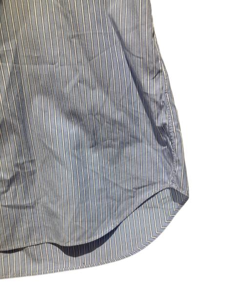 COMME des GARCONS SHIRT（コムデギャルソンシャツ）COMME des GARCONS SHIRT (コムデギャルソンシャツ) S/Sストライプシャツ ブルー×ホワイト サイズ:Mの古着・服飾アイテム