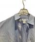 中古・古着 COMME des GARCONS SHIRT (コムデギャルソンシャツ) S/Sストライプシャツ ブルー×ホワイト サイズ:M：14000円