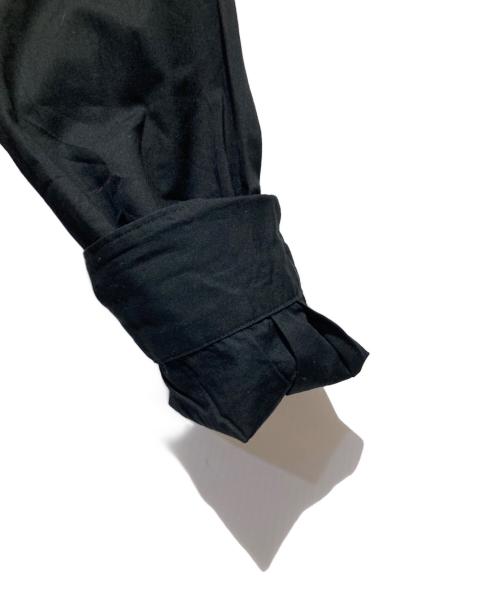 COMME des GARCONS HOMME PLUS（コムデギャルソンオムプリュス）COMME des GARCONS HOMME PLUS (コムデギャルソンオムプリュス) パッチワークシャツ レッド×ブラック サイズ:Mの古着・服飾アイテム