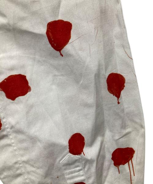 COMME des GARCONS SHIRT（コムデギャルソンシャツ）COMME des GARCONS SHIRT (コムデギャルソンシャツ) ドットシャツ ホワイト×レッド サイズ:Mの古着・服飾アイテム