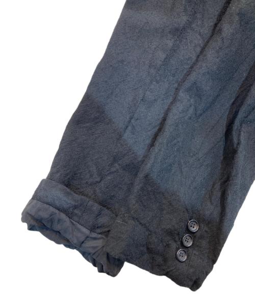 COMME des GARCONS HOMME（コムデギャルソン オム）COMME des GARCONS HOMME (コムデギャルソン オム) 09AW 縮絨3Bテーラードジャケット ブラック サイズ:Mの古着・服飾アイテム