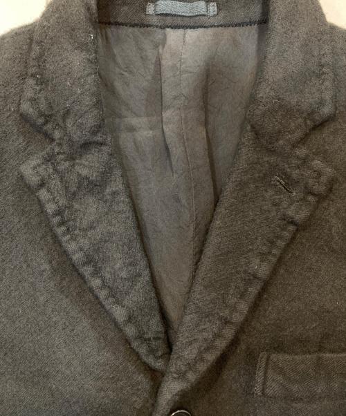 COMME des GARCONS HOMME（コムデギャルソン オム）COMME des GARCONS HOMME (コムデギャルソン オム) 09AW 縮絨3Bテーラードジャケット ブラック サイズ:Mの古着・服飾アイテム