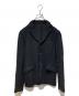 COMME des GARCONS HOMME（コムデギャルソン オム）の古着「09AW 縮絨3Bテーラードジャケット」｜ブラック