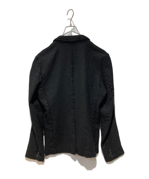 COMME des GARCONS HOMME（コムデギャルソン オム）COMME des GARCONS HOMME (コムデギャルソン オム) 09AW 縮絨3Bテーラードジャケット ブラック サイズ:Mの古着・服飾アイテム