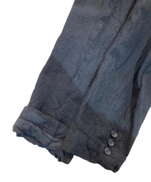 COMME des GARCONS HOMME（コムデギャルソン オム）COMME des GARCONS HOMME (コムデギャルソン オム) 09AW 縮絨3Bテーラードジャケット ブラック サイズ:Mの古着・服飾アイテム