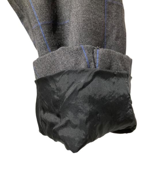 COMME des GARCONS HOMME DEUX（コムデギャルソン オム ドゥ）COMME des GARCONS HOMME DEUX (コムデギャルソン オム ドゥ) チェックテーラードジャケット グレー サイズ:Mの古着・服飾アイテム
