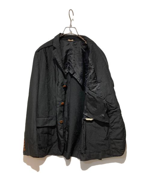 COMME des GARCONS HOMME DEUX（コムデギャルソン オム ドゥ）COMME des GARCONS HOMME DEUX (コムデギャルソン オム ドゥ) 20ss カットオフデザイン3Bテーラードジャケット ブラック サイズ:Mの古着・服飾アイテム