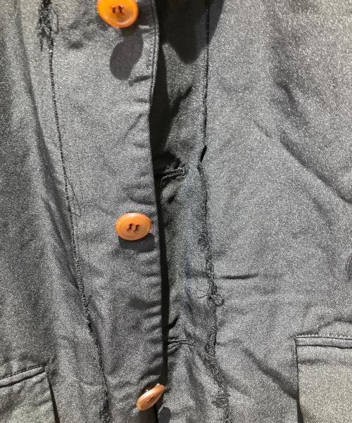COMME des GARCONS HOMME DEUX（コムデギャルソン オム ドゥ）COMME des GARCONS HOMME DEUX (コムデギャルソン オム ドゥ) 20ss カットオフデザイン3Bテーラードジャケット ブラック サイズ:Mの古着・服飾アイテム