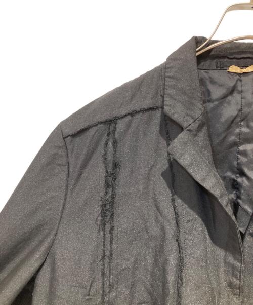 COMME des GARCONS HOMME DEUX（コムデギャルソン オム ドゥ）COMME des GARCONS HOMME DEUX (コムデギャルソン オム ドゥ) 20ss カットオフデザイン3Bテーラードジャケット ブラック サイズ:Mの古着・服飾アイテム