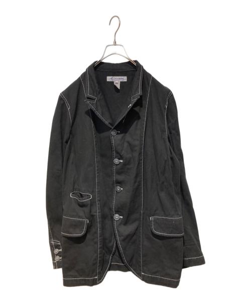 COMME des GARCONS SHIRT（コムデギャルソンシャツ）COMME des GARCONS SHIRT (コムデギャルソンシャツ) ステッチワークジャケット ブラック サイズ:Mの古着・服飾アイテム