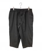 COMME des GARCONSコムデギャルソン）の古着「クロップドワイドスラックス」｜ブラック