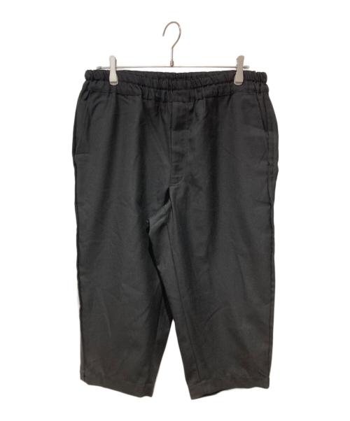 COMME des GARCONS（コムデギャルソン）COMME des GARCONS (コムデギャルソン) クロップドワイドスラックス ブラック サイズ:Mの古着・服飾アイテム