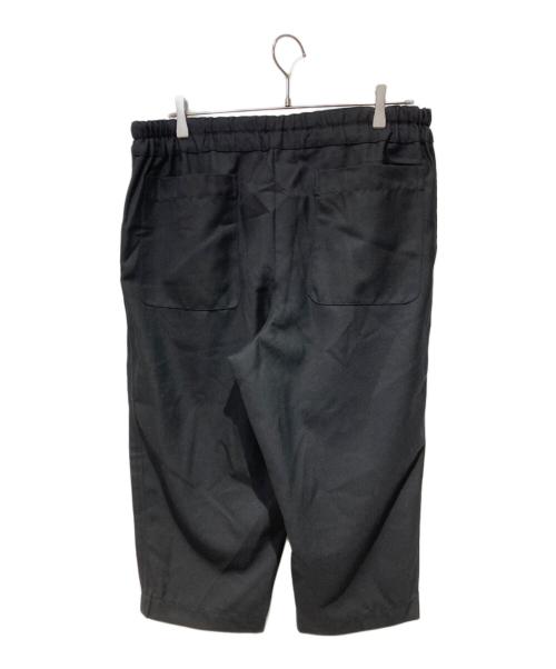 COMME des GARCONS（コムデギャルソン）COMME des GARCONS (コムデギャルソン) クロップドワイドスラックス ブラック サイズ:Mの古着・服飾アイテム
