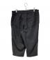 COMME des GARCONS (コムデギャルソン) クロップドワイドスラックス ブラック サイズ:M：15000円