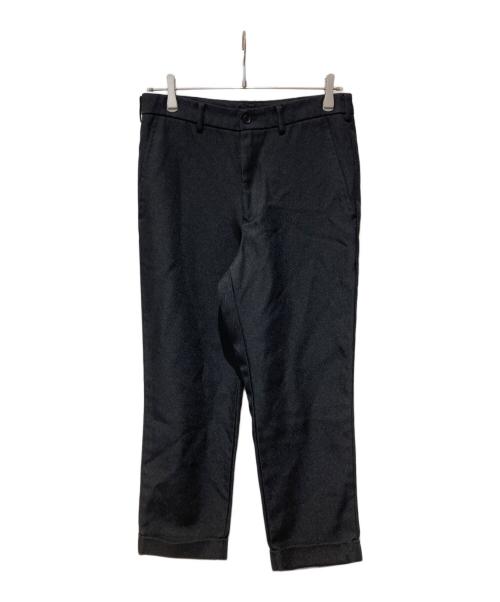 BLACK COMME des GARCONS（ブラックコムデギャルソン）BLACK COMME des GARCONS (ブラックコムデギャルソン) スラックス ブラック サイズ:Ｌの古着・服飾アイテム