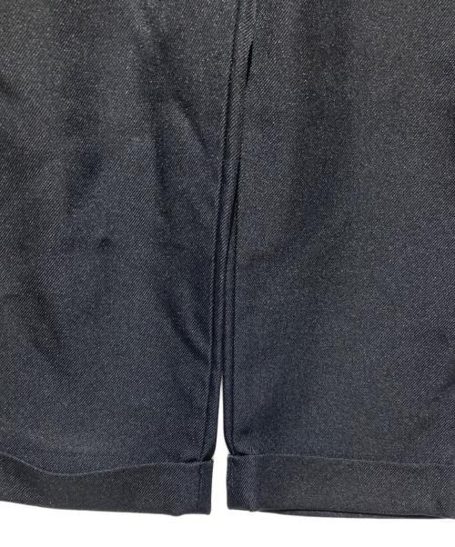 BLACK COMME des GARCONS（ブラックコムデギャルソン）BLACK COMME des GARCONS (ブラックコムデギャルソン) スラックス ブラック サイズ:Ｌの古着・服飾アイテム
