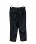 BLACK COMME des GARCONS (ブラックコムデギャルソン) スラックス ブラック サイズ:Ｌ：12000円