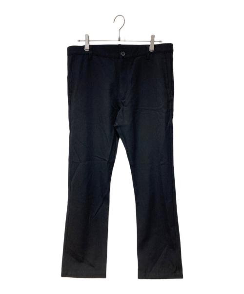 COMME des GARCONS SHIRT（コムデギャルソンシャツ）COMME des GARCONS SHIRT (コムデギャルソンシャツ) ウールスラックス ブラック サイズ:Xの古着・服飾アイテム