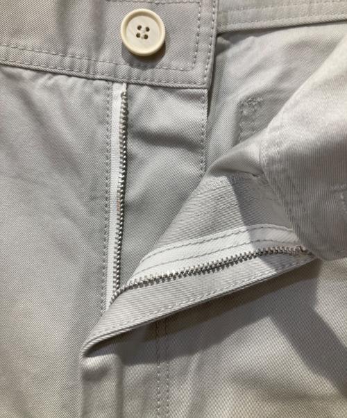 COMME des GARCONS SHIRT（コムデギャルソンシャツ）COMME des GARCONS SHIRT (コムデギャルソンシャツ) バックポケットPVC切替トラウザー グレー サイズ:Mの古着・服飾アイテム