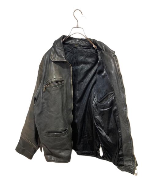 USED（USED）USED (ユーズド) レザージャケット ブラック サイズ:不明の古着・服飾アイテム