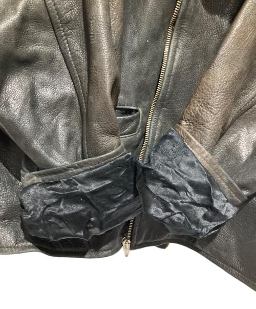 USED（USED）USED (ユーズド) レザージャケット ブラック サイズ:不明の古着・服飾アイテム
