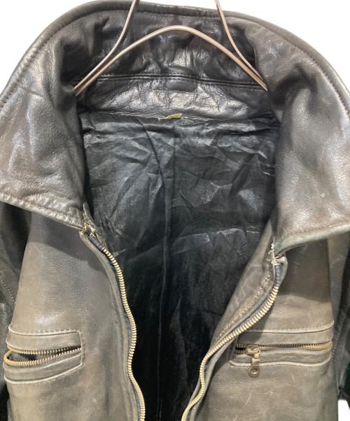 USED（USED）USED (ユーズド) レザージャケット ブラック サイズ:不明の古着・服飾アイテム