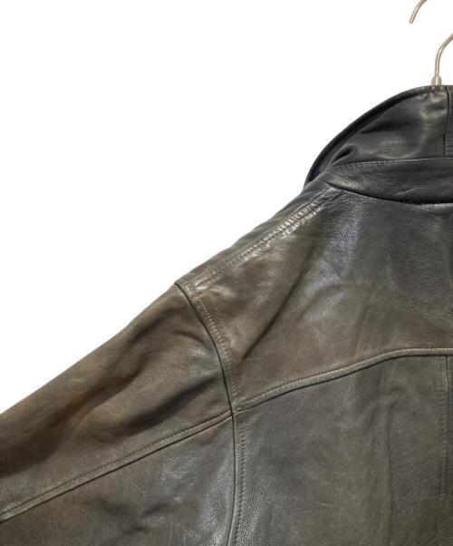 USED（USED）USED (ユーズド) レザージャケット ブラック サイズ:不明の古着・服飾アイテム