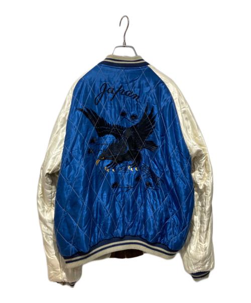 東洋エンタープライズ（トウヨウエンタープライズ）東洋エンタープライズ (トウヨウエンタープライズ) Mid 1950s Style Velveteen Souvenir Jacket ブラウン×ブルー サイズ:XLの古着・服飾アイテム