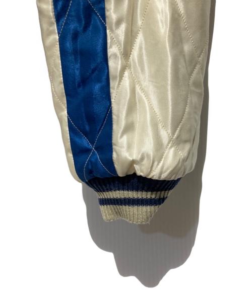 東洋エンタープライズ（トウヨウエンタープライズ）東洋エンタープライズ (トウヨウエンタープライズ) Mid 1950s Style Velveteen Souvenir Jacket ブラウン×ブルー サイズ:XLの古着・服飾アイテム