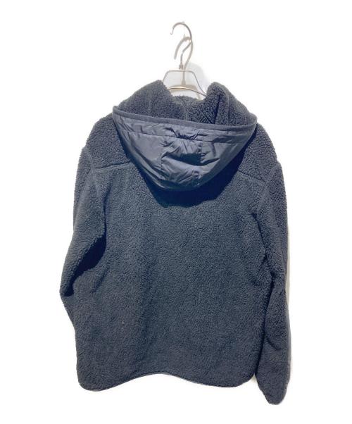 BLACK LABEL CRESTBRIDGE（ブラックレーベル クレストブリッジ）BLACK LABEL CRESTBRIDGE (ブラックレーベル クレストブリッジ) ボアジャケット ブラック サイズ:Ｌの古着・服飾アイテム