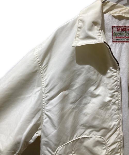 WACKO MARIA（ワコマリア）WACKO MARIA (ワコマリア) macgregor (マクレガー) 24SS NYLON DRIZZLER JACKET アイボリー サイズ:Mの古着・服飾アイテム