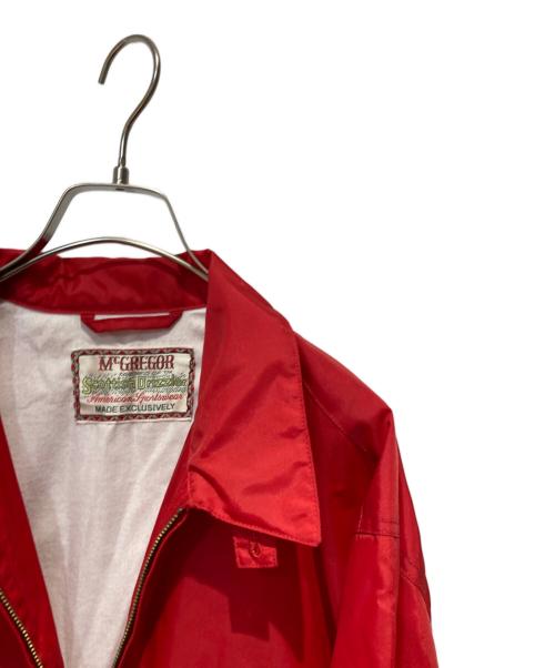 WACKO MARIA（ワコマリア）WACKO MARIA (ワコマリア) McGREGOR (マックレガー) 25ss DRIZZLER JACKET -TYPE-3 レッド サイズ:Mの古着・服飾アイテム