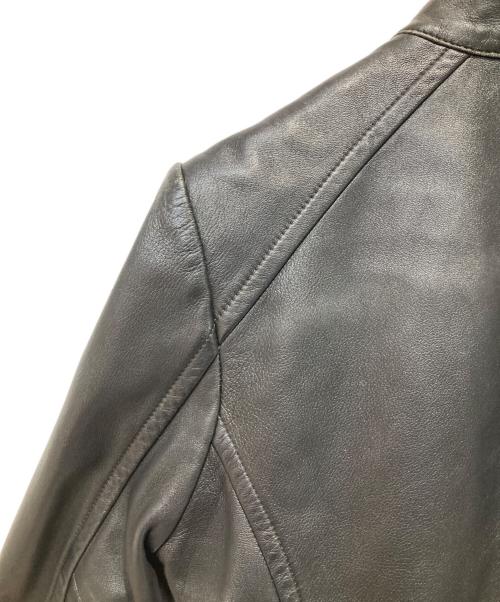 COACH（コーチ）COACH (コーチ) ラムレザージャケット ブラック サイズ:Sの古着・服飾アイテム