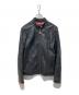 COACH（コーチ）の古着「ラムレザージャケット」｜ブラック