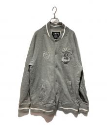 stussy（ステューシー）の古着「スタジャン」｜グレー