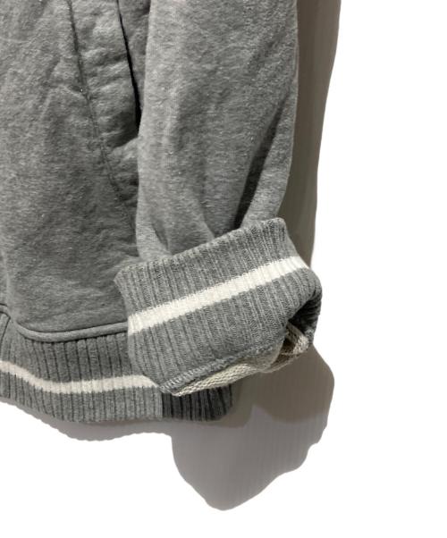 stussy（ステューシー）stussy (ステューシー) スタジャン グレー サイズ:Ｌの古着・服飾アイテム