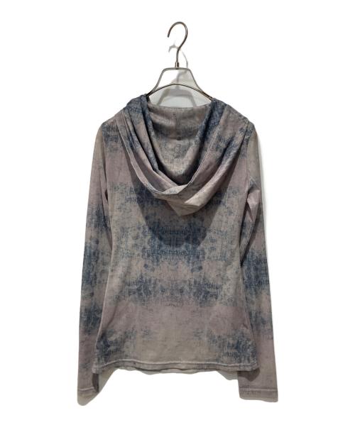 PERSONSOUL（パーソンソウル）PERSONSOUL (パーソンソウル) タトゥースキンフーディー グレー サイズ:Mの古着・服飾アイテム